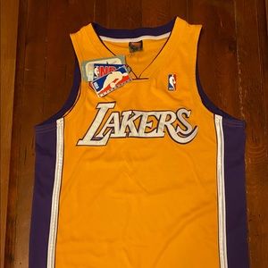 Authentic LA Lakers Blank Jersey NBA Kobe